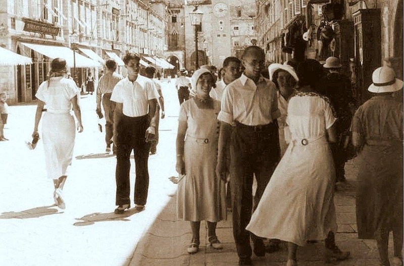 Historical images of Dubrovnik